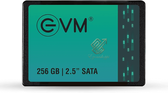 EVM 256GB 2.5 Inch SATA III Internal SSD | Up to 550MB/s Read 500MB/s Write | Laptop Desktop Upgrade Storage | 5 Year Warranty (EVM25/256GB